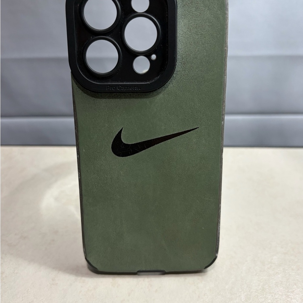 Nike Olive Green 15-Pro IPhone Case